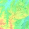 Mappa topografica Los Batos, altitudine, rilievo