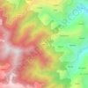 Mappa topografica Gaphar, altitudine, rilievo