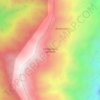 Mappa topografica Corregimiento La Florida, altitudine, rilievo