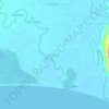 Mappa topografica Laste, altitudine, rilievo