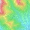 Mappa topografica Cà Tuie, altitudine, rilievo