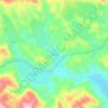 Mappa topografica 冷水堀, altitudine, rilievo