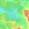 Mappa topografica Südlichster Punkt im Enzkreis, altitudine, rilievo