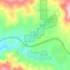 Mappa topografica Christopher Creek, altitudine, rilievo