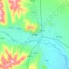 Mappa topografica 青石嘴镇, altitudine, rilievo