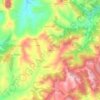 Mappa topografica Scagliola, altitudine, rilievo