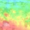 Mappa topografica Menelay, altitudine, rilievo