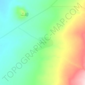 Mappa topografica Gaziköy, altitudine, rilievo