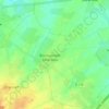 Mappa topografica Bournainville, altitudine, rilievo