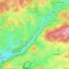 Mappa topografica Süttenbach, altitudine, rilievo