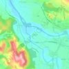 Mappa topografica Bideren, altitudine, rilievo