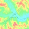 Mappa topografica Glenallen, altitudine, rilievo