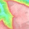 Mappa topografica Le-Chêne-La-Reine, altitudine, rilievo