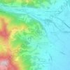 Mappa topografica Roc, altitudine, rilievo