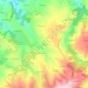 Mappa topografica L'Orme, altitudine, rilievo