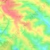 Mappa topografica L'Ebaupin, altitudine, rilievo