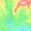 Mappa topografica Vaglio, altitudine, rilievo