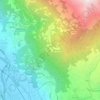 Mappa topografica Sias, altitudine, rilievo