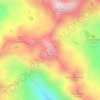 Mappa topografica Rothorn, altitudine, rilievo
