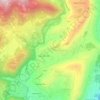 Mappa topografica Cavalice, altitudine, rilievo