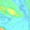 Mappa topografica Le Chamolay, altitudine, rilievo