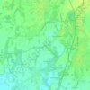 Mappa topografica Stalis, altitudine, rilievo