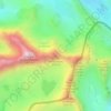Mappa topografica Pointe des Cirques, altitudine, rilievo
