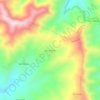 Mappa topografica San Andrés, altitudine, rilievo