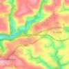 Mappa topografica Doublebois, altitudine, rilievo
