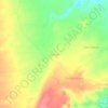 Mappa topografica Doima, altitudine, rilievo
