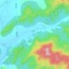 Mappa topografica 碗窑村, altitudine, rilievo