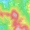 Mappa topografica Rez des Gouttes, altitudine, rilievo