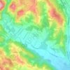 Mappa topografica Pichl an der Raab, altitudine, rilievo