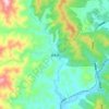 Mappa topografica 堂堡镇, altitudine, rilievo