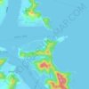 Mappa topografica 对面山村, altitudine, rilievo