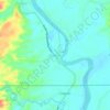 Mappa topografica Dankias, altitudine, rilievo