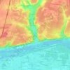 Mappa topografica Près d'Eglise, altitudine, rilievo