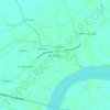 Mappa topografica San Lorenzo, altitudine, rilievo