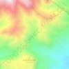 Mappa topografica Cottonwoods Spring, altitudine, rilievo