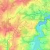 Mappa topografica Les Drolus, altitudine, rilievo