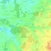 Mappa topografica Les Dupins, altitudine, rilievo