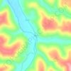 Mappa topografica Witter, altitudine, rilievo