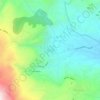 Mappa topografica Kritsa, altitudine, rilievo
