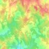 Mappa topografica Mérigaud, altitudine, rilievo
