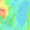 Mappa topografica Fergitz, altitudine, rilievo