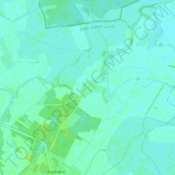 Mappa topografica Neukamern, altitudine, rilievo