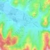 Mappa topografica Parant, altitudine, rilievo