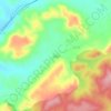Mappa topografica Guijosa, altitudine, rilievo