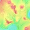Mappa topografica Les Amargiers, altitudine, rilievo