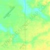 Mappa topografica North Union, altitudine, rilievo